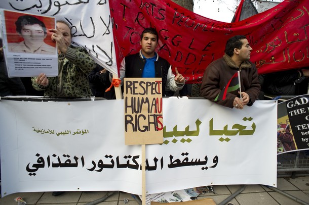 107 civil society networks and organizations condemns crimes against humanity committed by the Libyan regime and calls on the United Nations for urgent action to protect the people of Libya