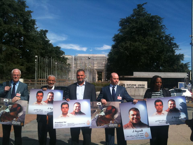 The Amman Center for Human Rights Studies (ACHRS) participated at the event “Challenges of Media Coverage of the Crisis in Egypt” 